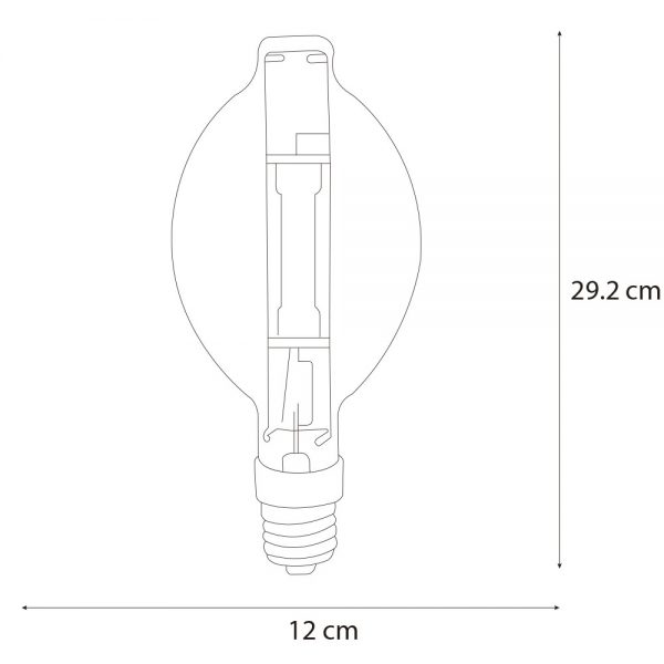 LÁMPARA ADITIVO METÁLICO 1000W 50287 - Imagen 4