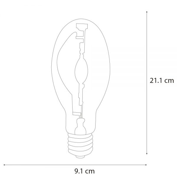 LÁMPARA ADITIVO METÁLICO 250W 50283 - Imagen 4