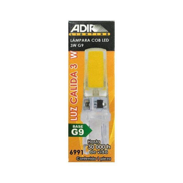 LÁMPARA COB LED 3W G9 CÁLIDO 6991 - Imagen 2