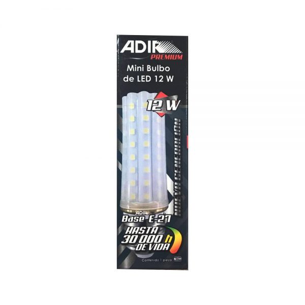 MINI BULBO LED 12W BASE E-27 BLANCO 9641 - Imagen 2