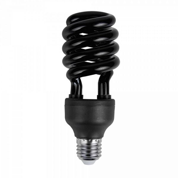 FOCO LUZ NEGRA ESPIRAL HEL-20W/BLB