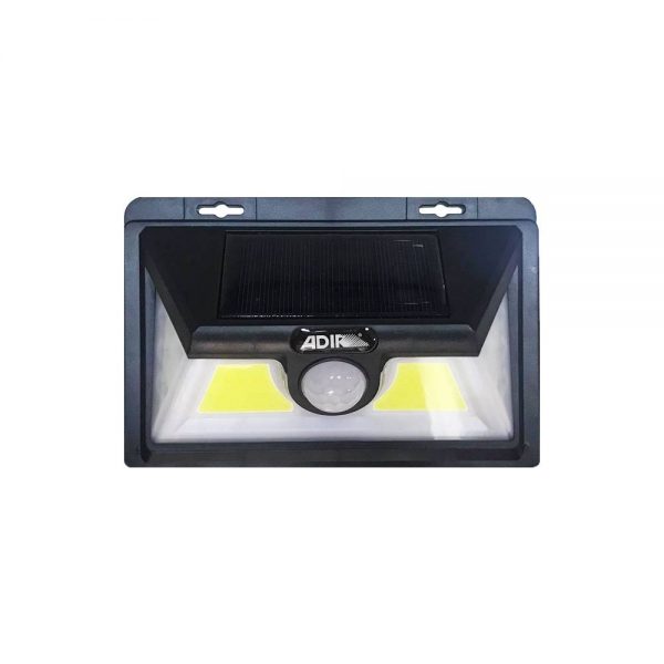 LAMPARA DE MURO SOLAR LED C/SENSOR DE MOVIMIENTO 10452