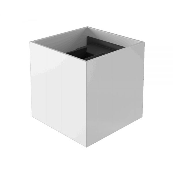 LAMPARA DE MURO ARBOTANTE 6.5W LUZ CALIDA CUBO A10 L7110-1E0