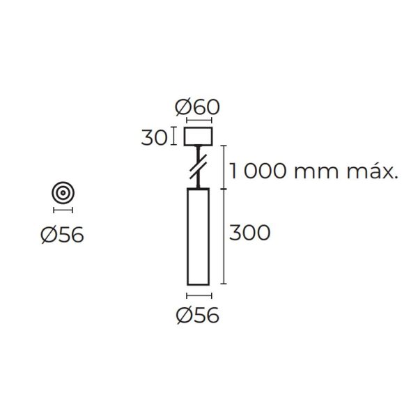 LAMPARA DECORATIVA BLANCA PARA SUSPENDER GU10 120V - Imagen 2