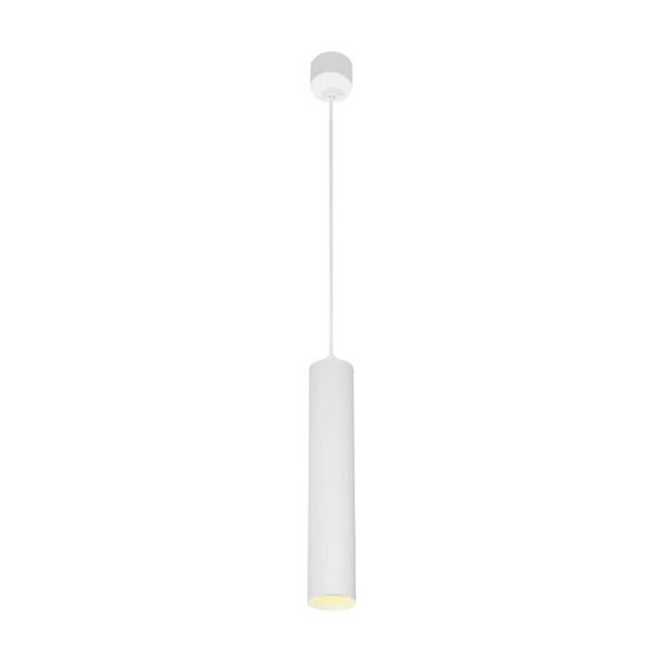 LAMPARA DECORATIVA BLANCA PARA SUSPENDER GU10 120V