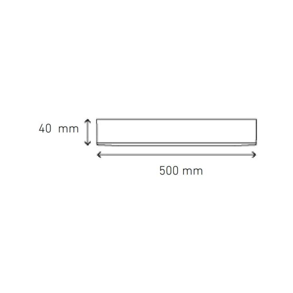 PANEL LED SOBREPONER 37W CUADRADO LUZ NEUTRA 50X50CM SQ 37 L6384-1I0 - Imagen 2