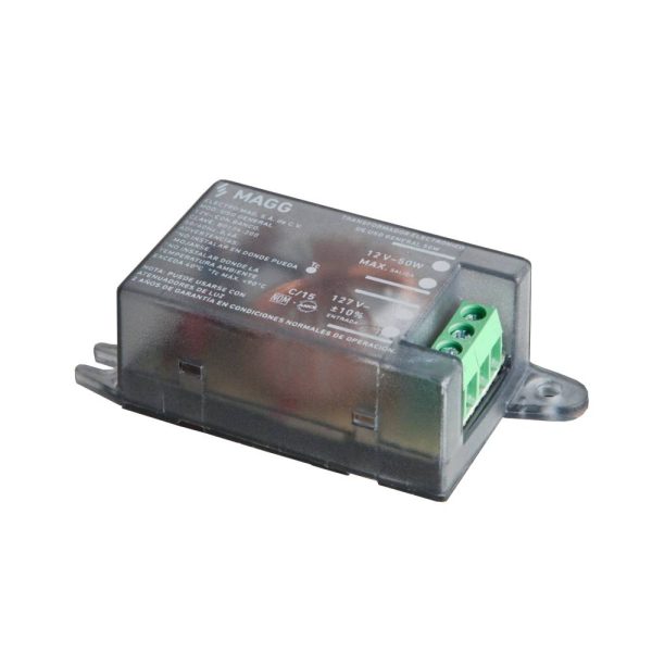 TRANSFORMADOR ELECTRONICO USO GENERAL 127V A 12V 50W B0174-200